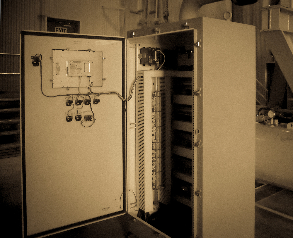 Natural Gas Compressor Control Panel